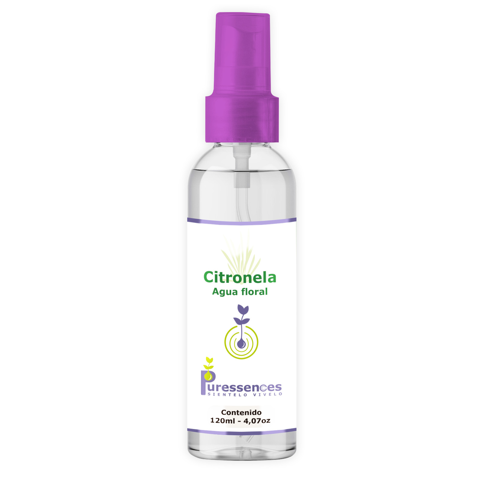 Agua Floral de citronela 120ml